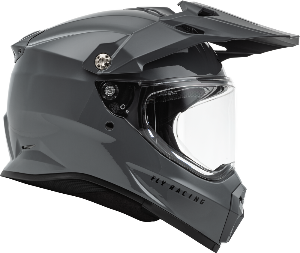 FLY RACING TREKKER SOLID HELMET GREY
