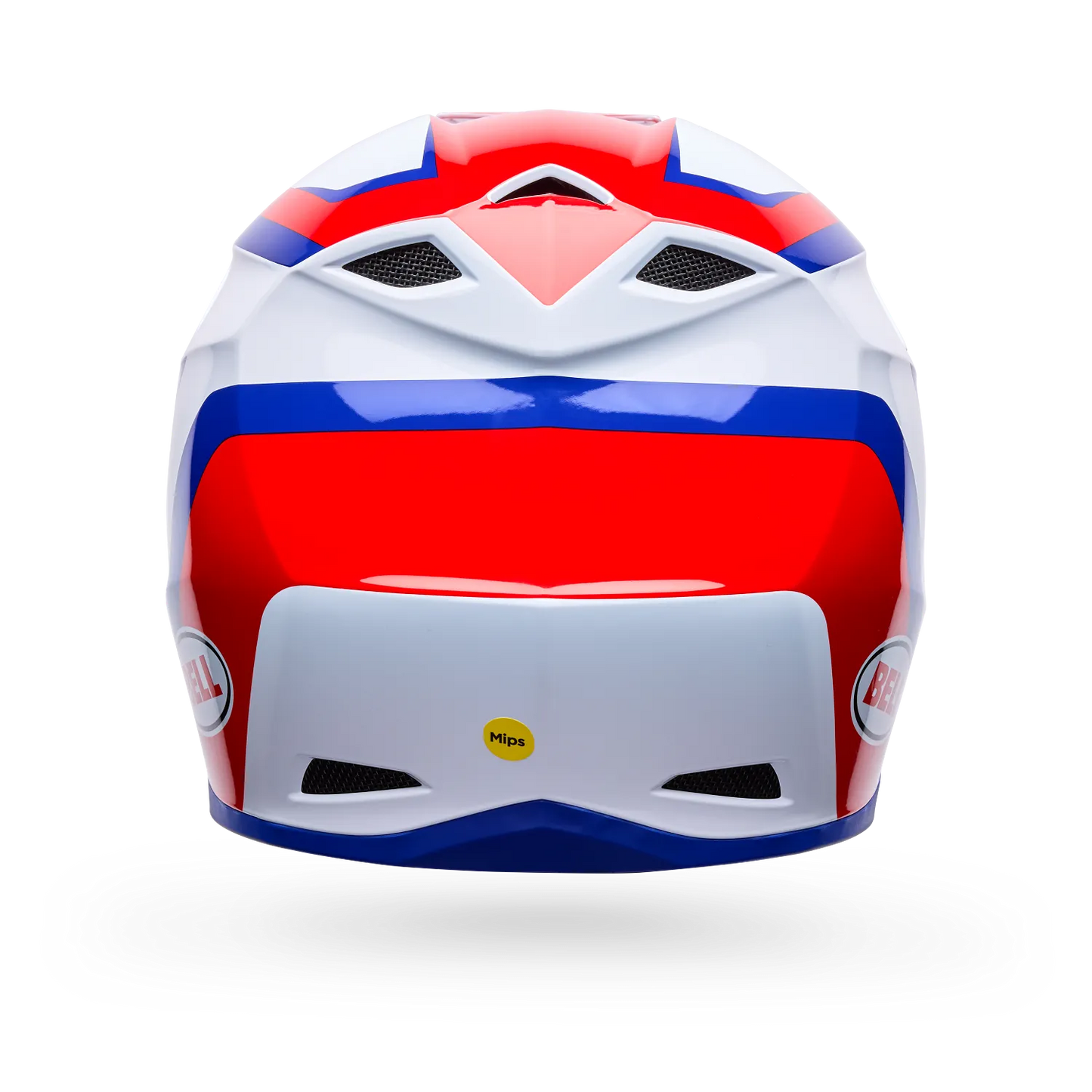 BELL PS MX-10 RED/WHITE DYNO