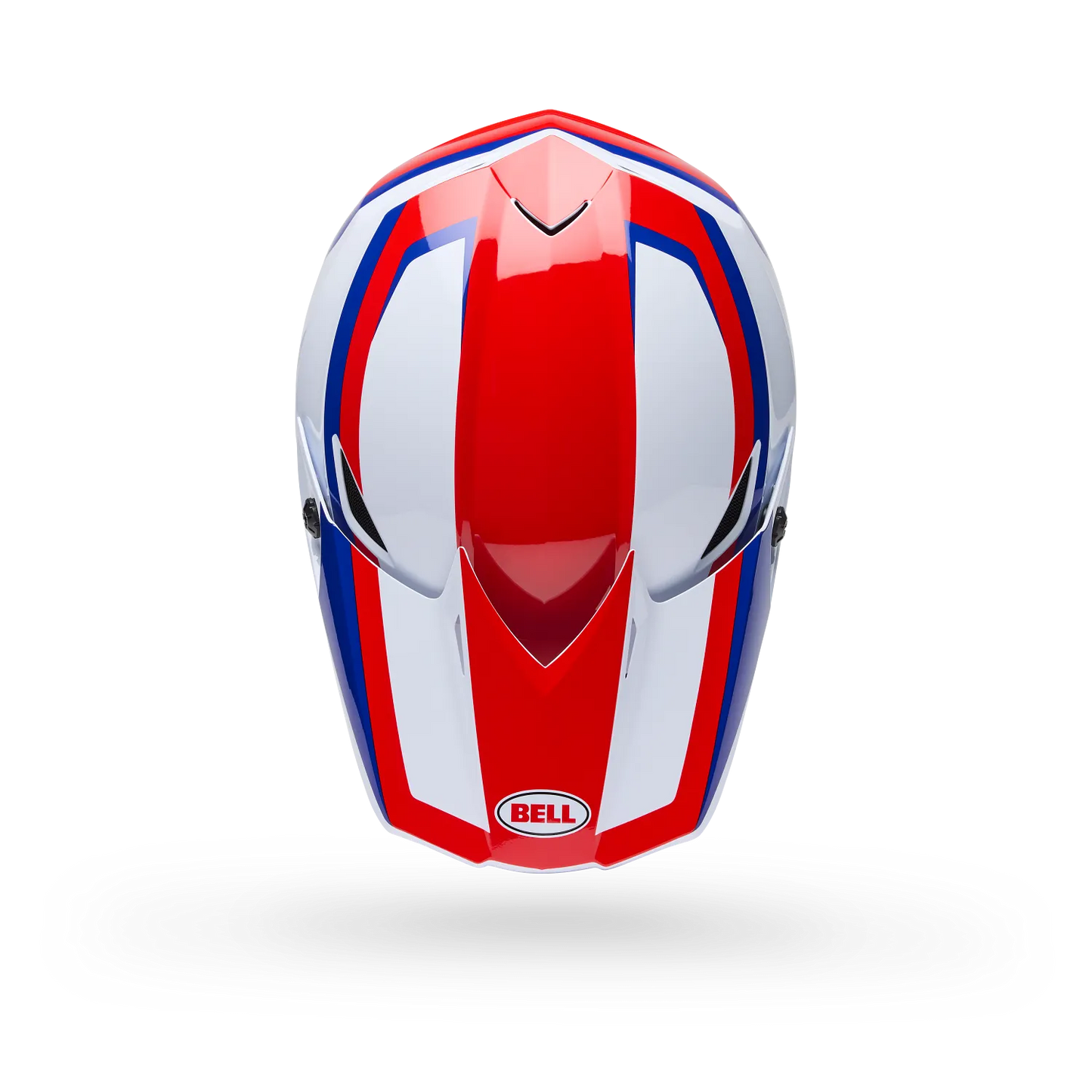 BELL PS MX-10 RED/WHITE DYNO
