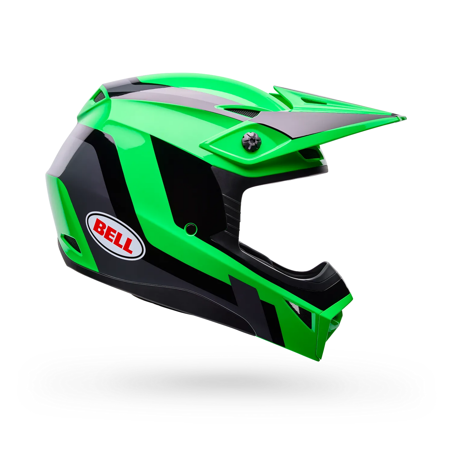 BELL PS MX-10 MIPS DYNO GREEN/GRAY