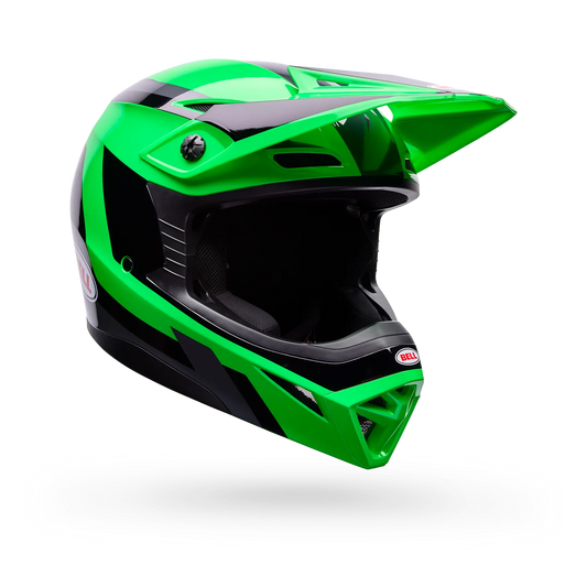 BELL PS MX-10 MIPS DYNO GREEN/GRAY
