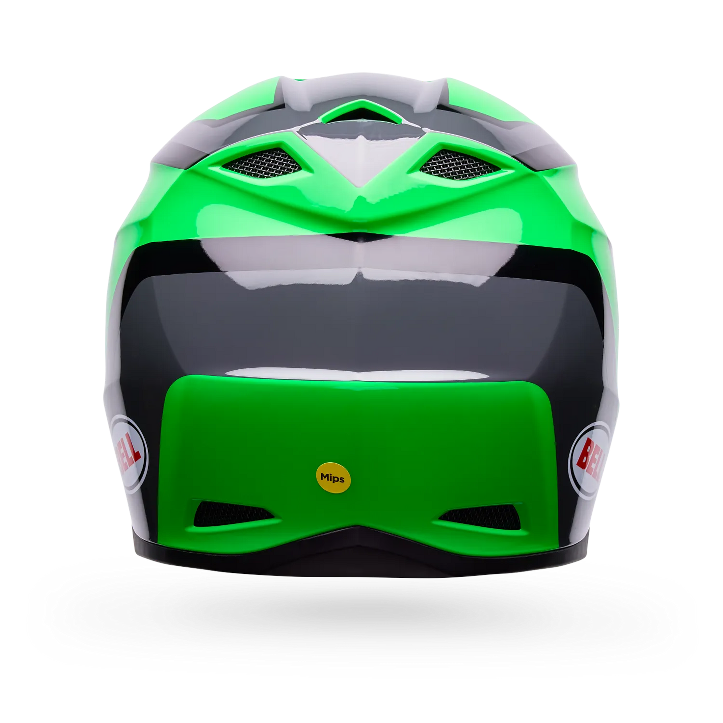 BELL PS MX-10 MIPS DYNO GREEN/GRAY