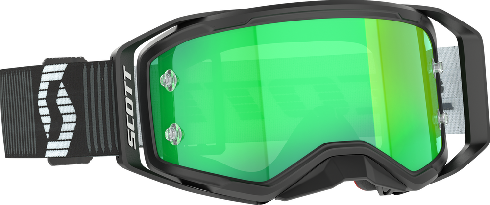 SCOTT PROSPECT 2.0 GOGGLE BLKWHT GREEN CHRM WORKS