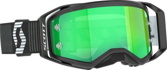 SCOTT PROSPECT 2.0 GOGGLE BLKWHT GREEN CHRM WORKS