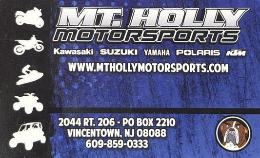 Mt Holly Motorsports $100 Gift Card