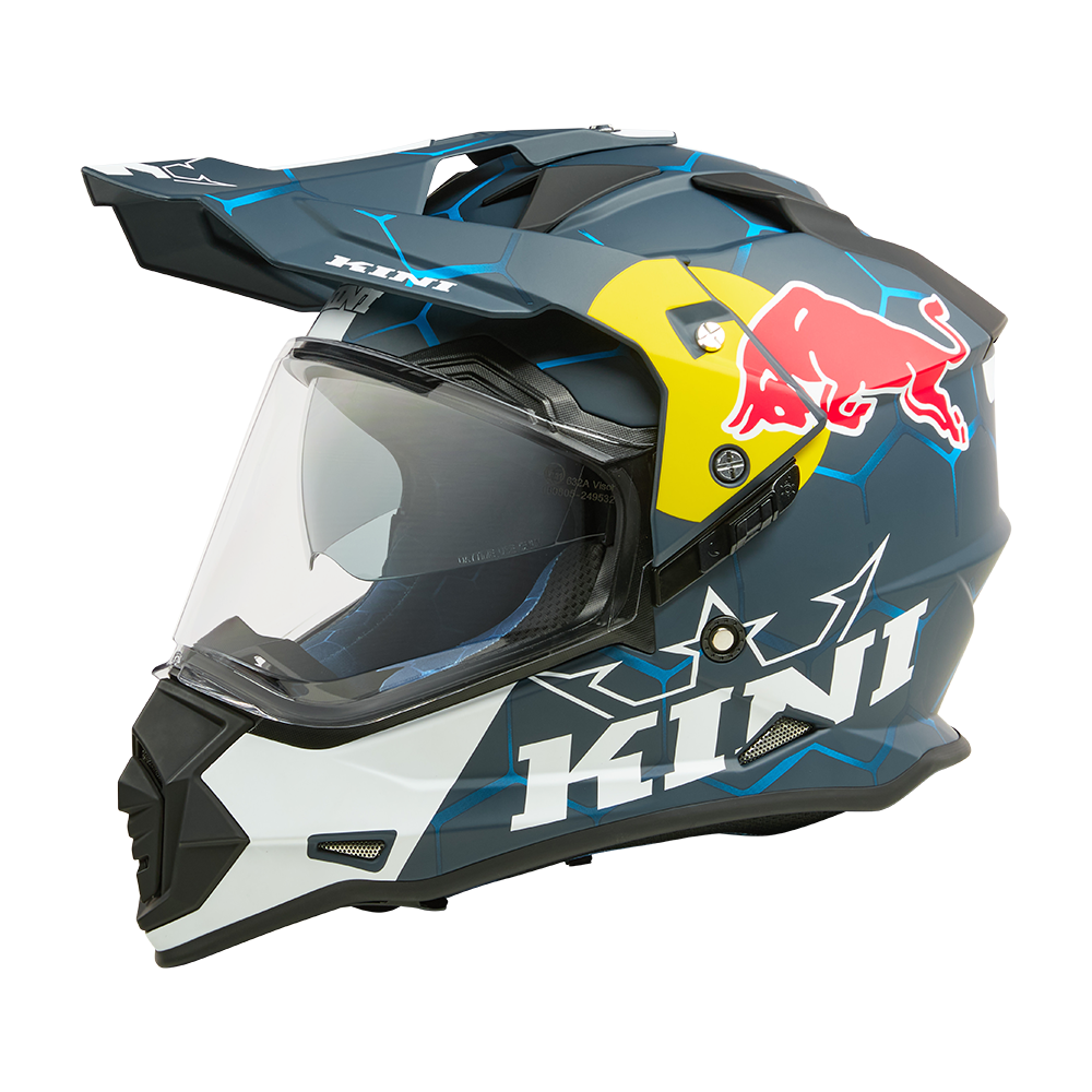 KINI RED BULL ADV HELMET 1.0 BLUE/WHITE 2026