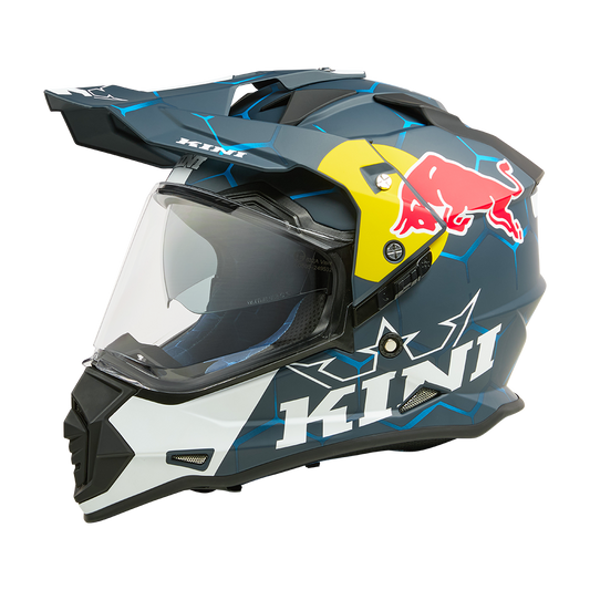 KINI RED BULL ADV HELMET 1.0 BLUE/WHITE 2026