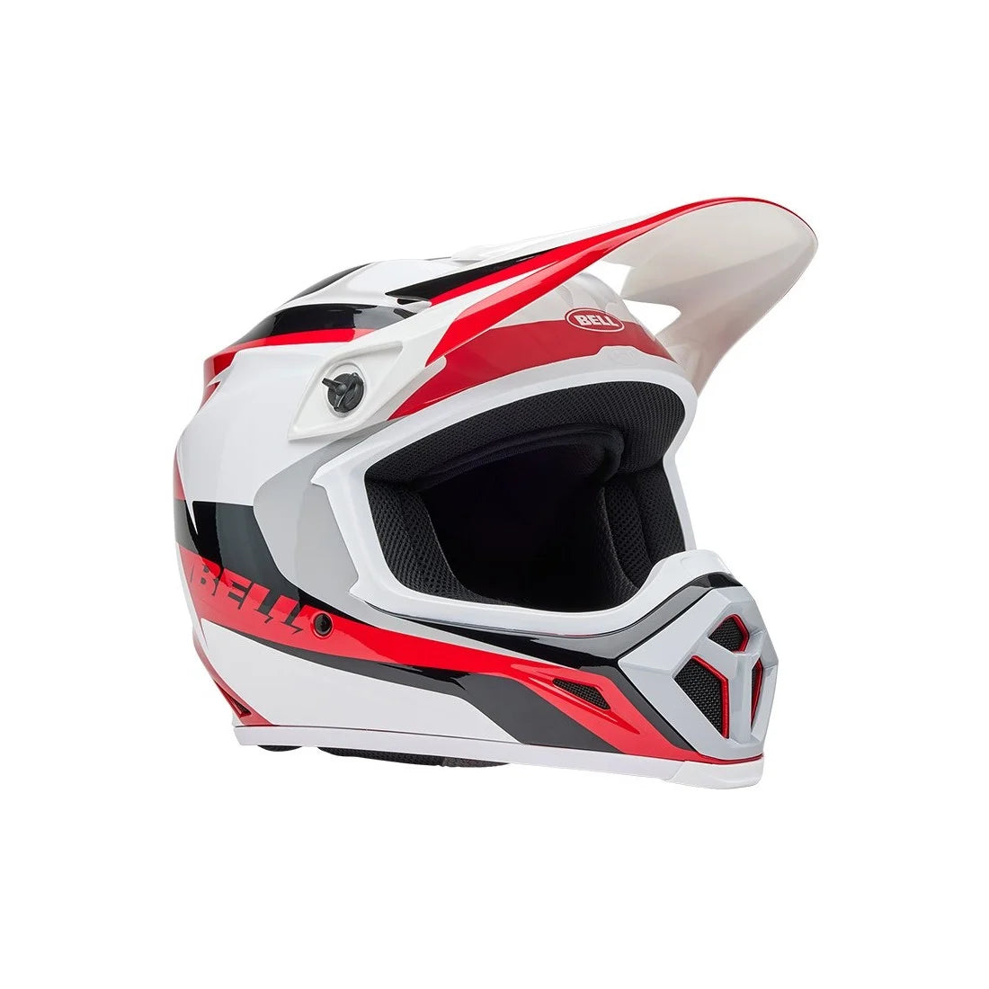 BELL PS MX-9 MIPS RIFT RED/WHITE
