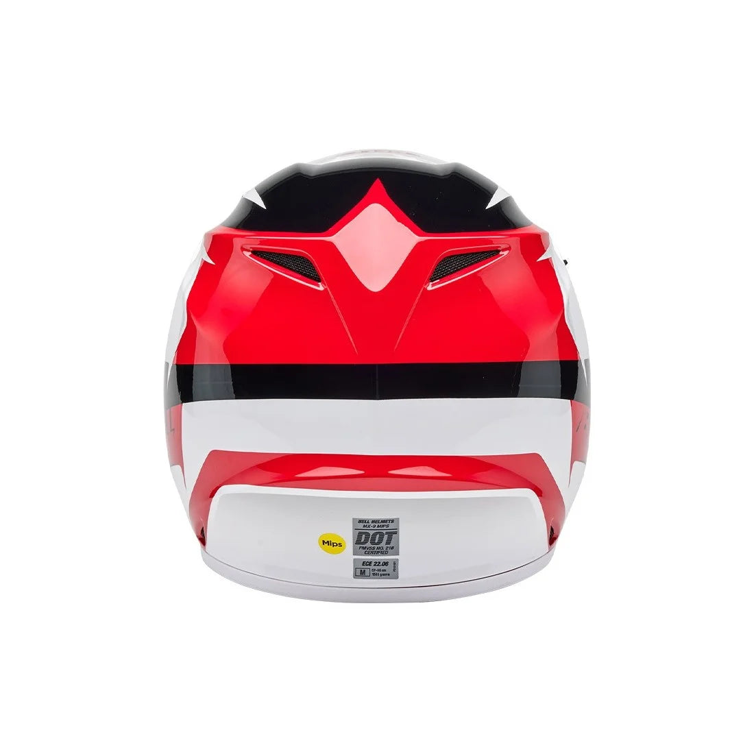 BELL PS MX-9 MIPS RIFT RED/WHITE