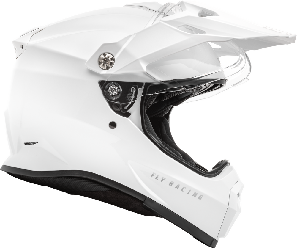 FLY RACING TREKKER SOLID HELMET WHITE