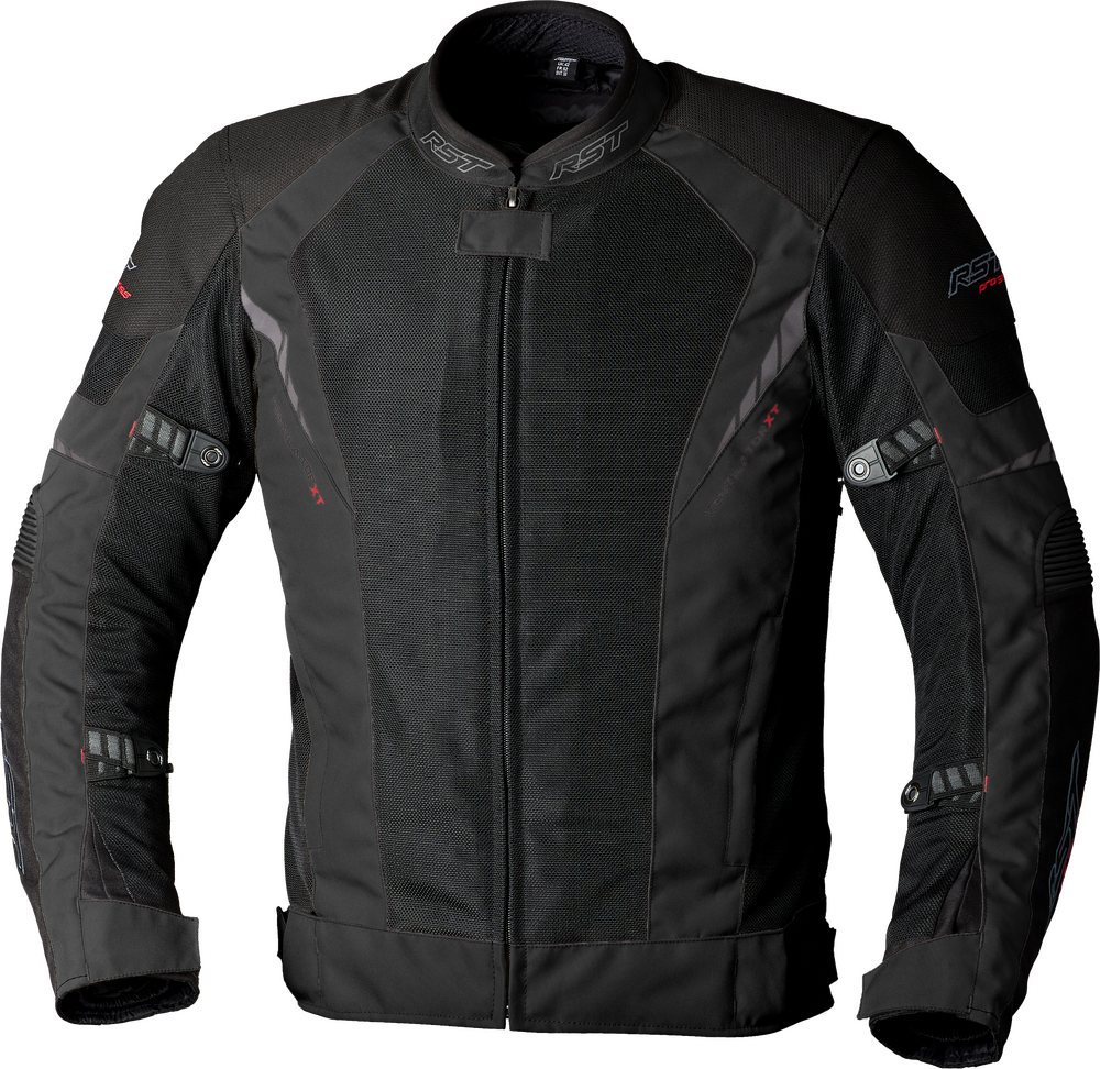 RST PRO SERIES VENTILATOR XT CE JACKET BLACK/BLACK TEXTILE