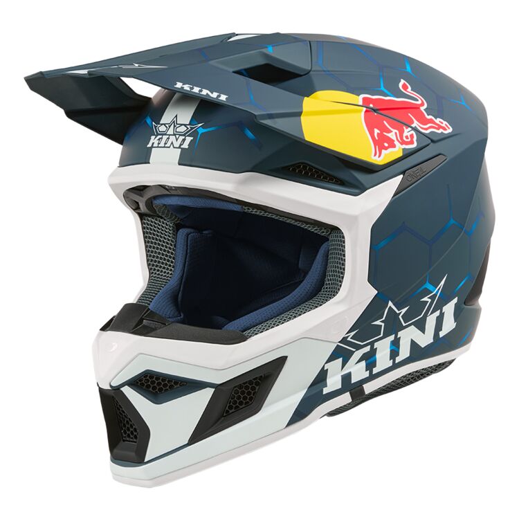 Kini Red bull MX3 helmet 1.0 blue/white 2026