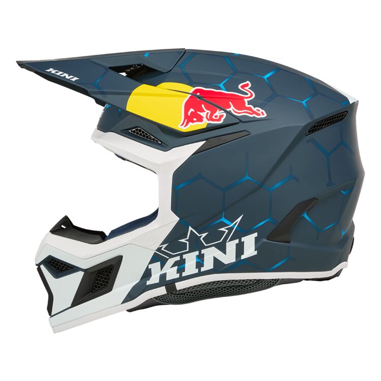 Kini Red bull MX3 helmet 1.0 blue/white 2026