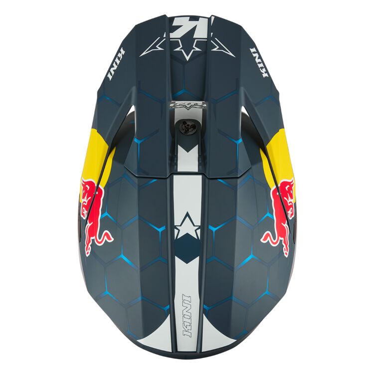 Kini Red bull MX3 helmet 1.0 blue/white 2026