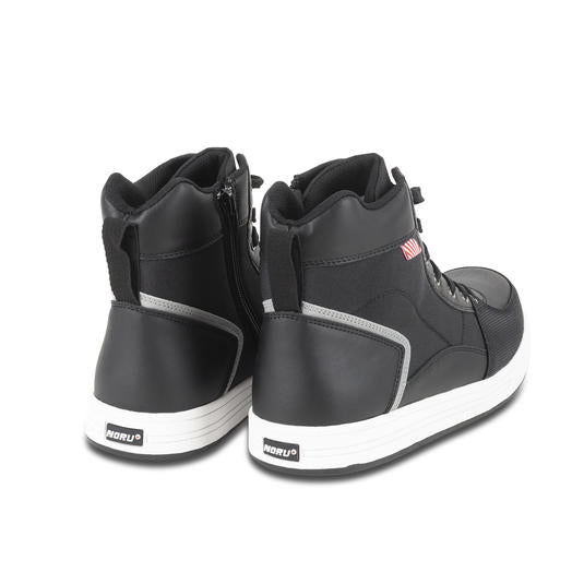 TORI BOOTS BLACK/WHITE